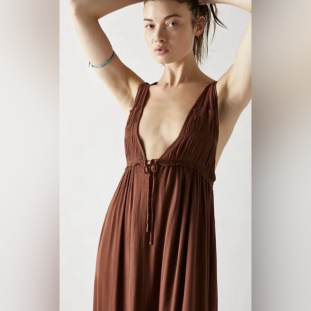 Free People Showstopper Midi Desert Topaz NWOT Small - Picture 3 of 4